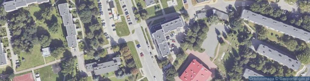 Zdjęcie satelitarne Dafne