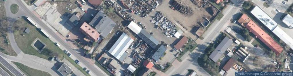 Zdjęcie satelitarne Damian Raczeński Trans-Metal