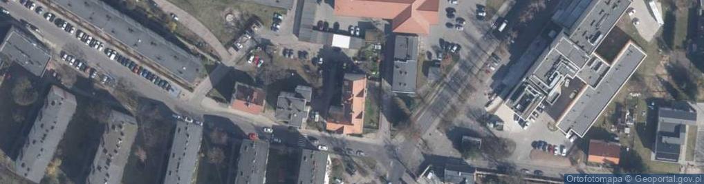Zdjęcie satelitarne Damian Sadkowski Brand Hurtownia Kwiatów