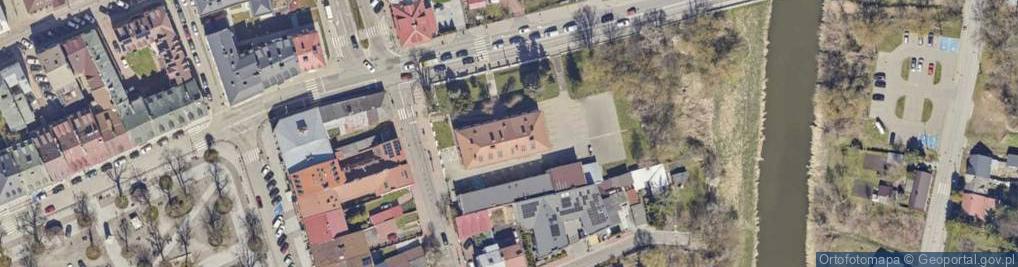 Zdjęcie satelitarne Damp Plamenka Franczak