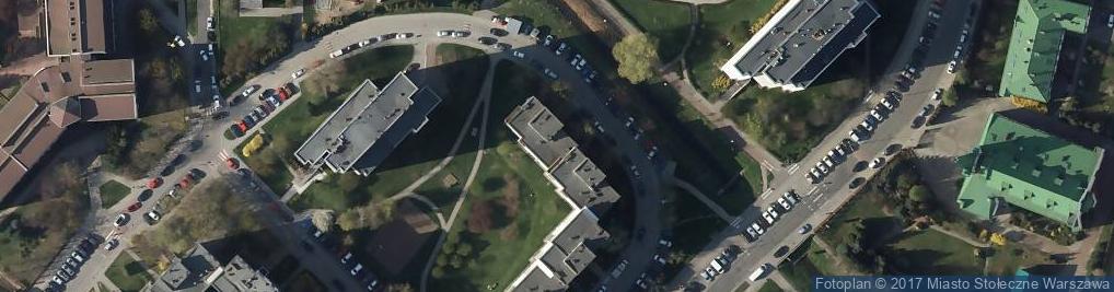 Zdjęcie satelitarne Dan Robe Doradztwo Gospodarcze Pośrednictwo Finansowe