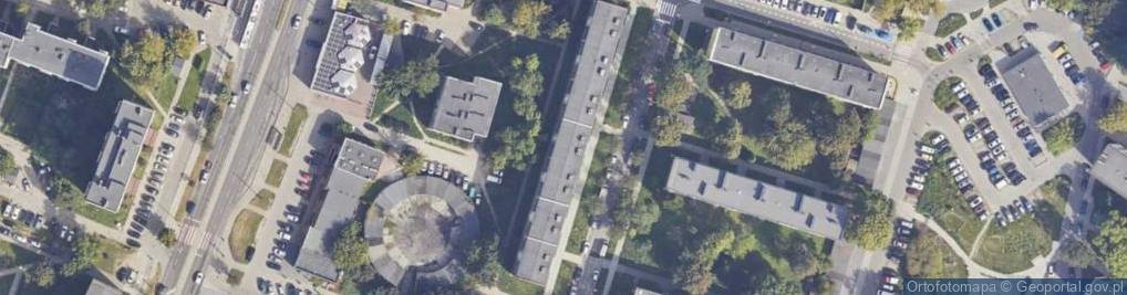 Zdjęcie satelitarne Dance Center Michał Mikołajczyk