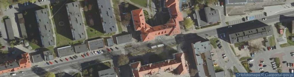 Zdjęcie satelitarne Dania