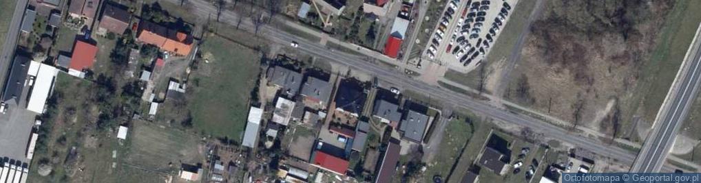 Zdjęcie satelitarne Danlak Mieszalnia Lakierów - Lakiernictwo - Blacharstwo Samochodowe Wojtkowiak Edyta