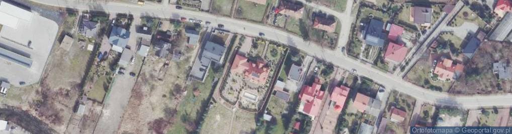 Zdjęcie satelitarne Danuta Adamska - Handel Obwoźny Artykułami Przemysłowymi
