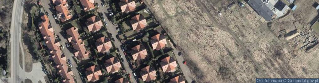 Zdjęcie satelitarne Danuta Chrobrowska Dom Wypoczynkowy Chrobry