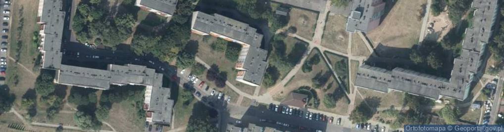 Zdjęcie satelitarne Danuta Grześkowiak Indywidualna Praktyka Pielęgniarki