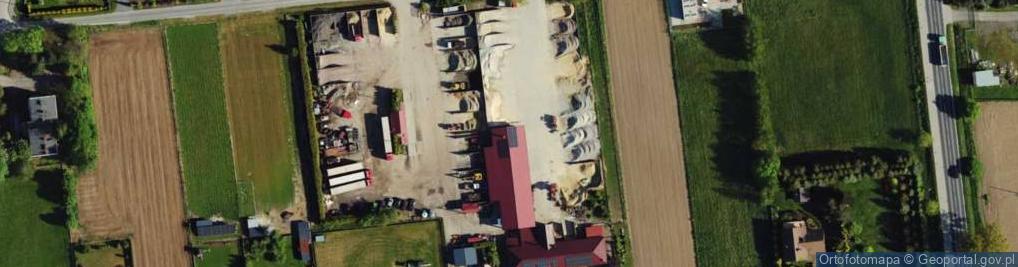 Zdjęcie satelitarne Danuta Kolasa Firma Handlowa Budmat