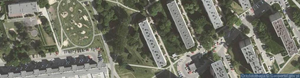Zdjęcie satelitarne Danuta Krupa Przedsiębiorstwo Handlowo-Usługowe Dana