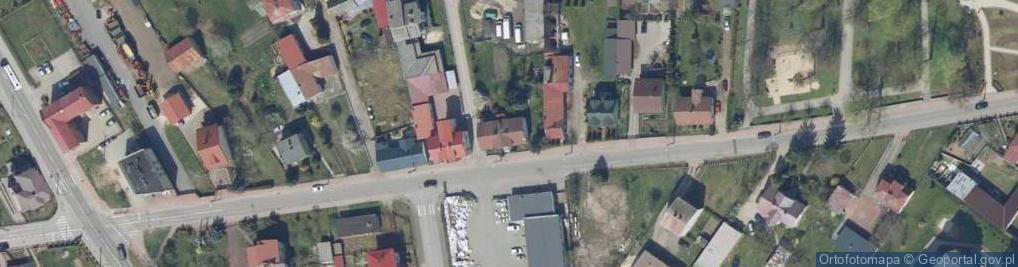 Zdjęcie satelitarne Danuta Skupiewska Handel Obwoźny