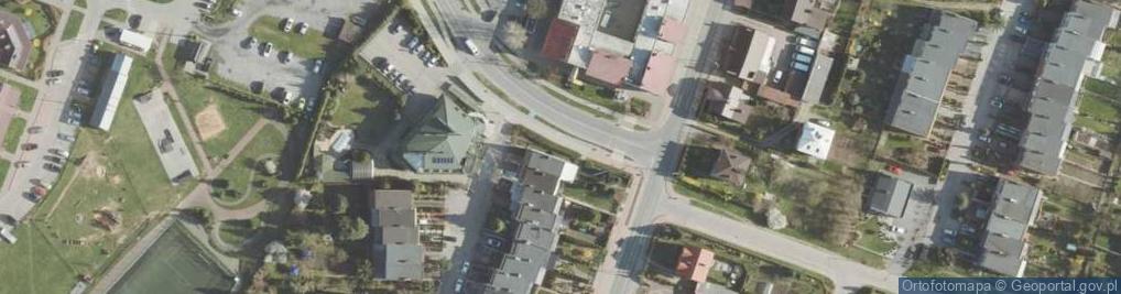 Zdjęcie satelitarne Danuta Skuza Przedsiębiorstwo Produkcyjno Usługowo-Handlowe Parking Strzeżony Południe