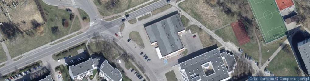 Zdjęcie satelitarne Dapi II Parking Strzeżony Bożena Nowak Jolanta Skwarek