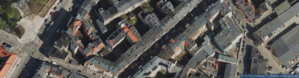 Zdjęcie satelitarne Daria Ziemkowska Avanti Studio Projektów Urbanistycznych i Budowlanych