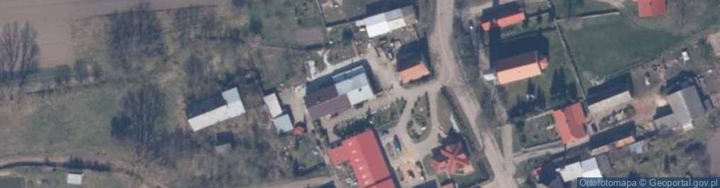 Zdjęcie satelitarne Dariusz Bazan Zakład Usług Leśnych