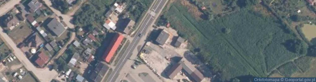 Zdjęcie satelitarne Dariusz Bednarek Handel Opałem, Materiałami Budowlanymi, Nawozami i Środkami Chemicznymi