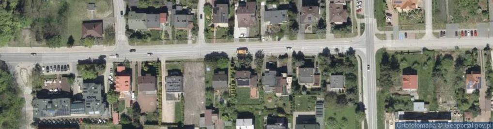 Zdjęcie satelitarne Dariusz Buczek Wynajem Pokoi