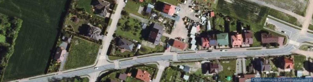 Zdjęcie satelitarne Dariusz Budny Usługi Transportowe
