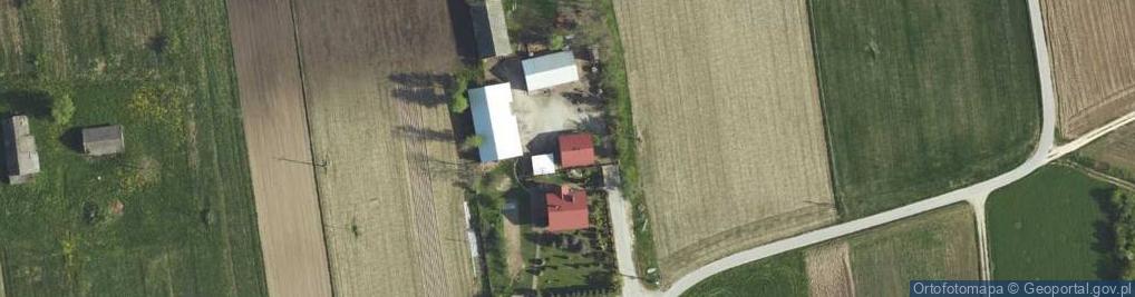 Zdjęcie satelitarne Dariusz Furgał Usługi Rolnicze Farmer