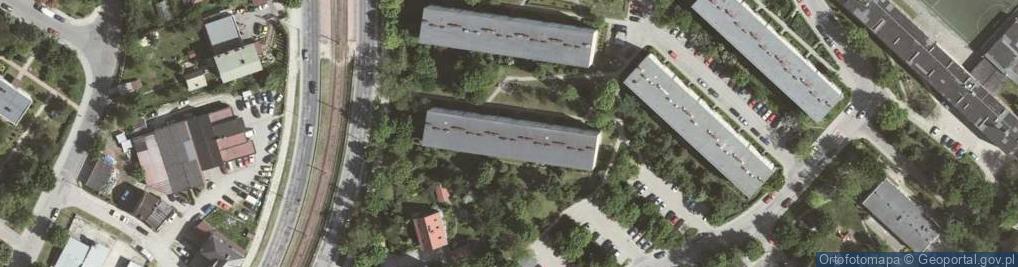Zdjęcie satelitarne Dariusz Grocholski Usługi Transportowe