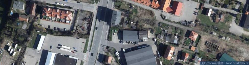 Zdjęcie satelitarne Dariusz Kisiel Firma Produkcyjno-Usługowo-Handlowa Prym-Meble Nazwa Skrócona:Prym-Meble