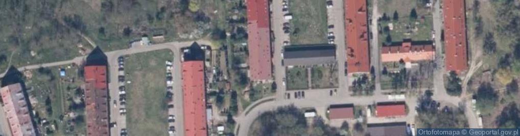 Zdjęcie satelitarne Dariusz Kopias Handel Obwoźny