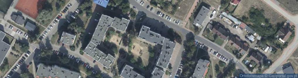 Zdjęcie satelitarne Dariusz Krąpiec Krąpiec Dariusz Sanit-Met Sprzedaż Artykułów Metalowych, Instalacyjnych, Sanitarnych i Grzewczych