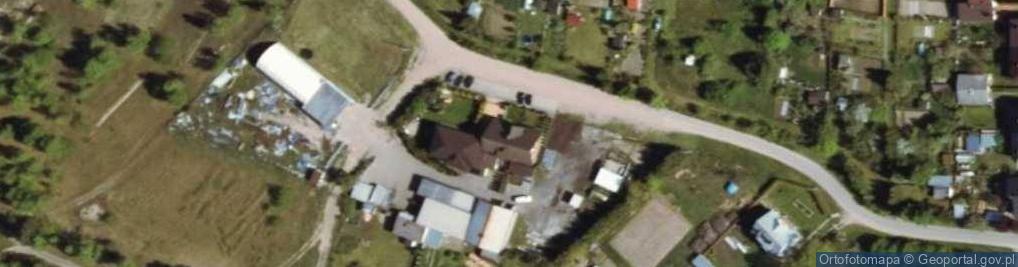 Zdjęcie satelitarne Dariusz Krysik Przedsiębiorstwo Handlowo-Usługowe Geod