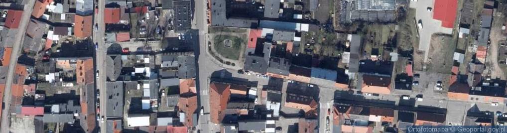 Zdjęcie satelitarne Dariusz Kubiak Auto-Handel Import-Eksport
