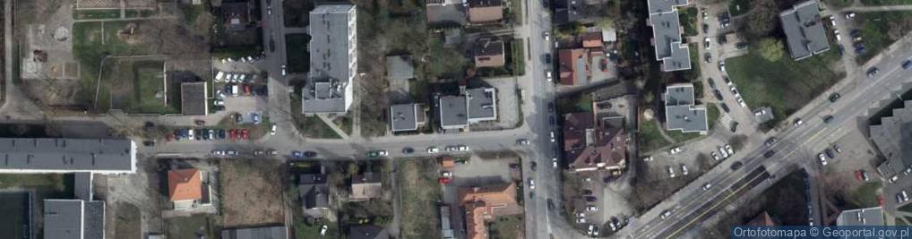 Zdjęcie satelitarne Dariusz Pasierbiński Pizzeria Presto