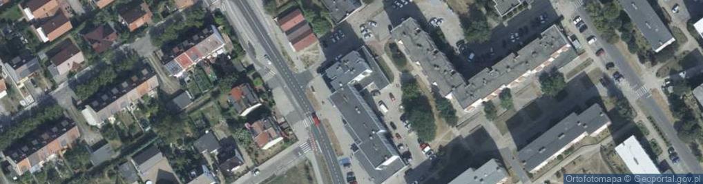 Zdjęcie satelitarne Dariusz Sanocki Przedsiębiorstwo Handlowo-Usługowe Sandra