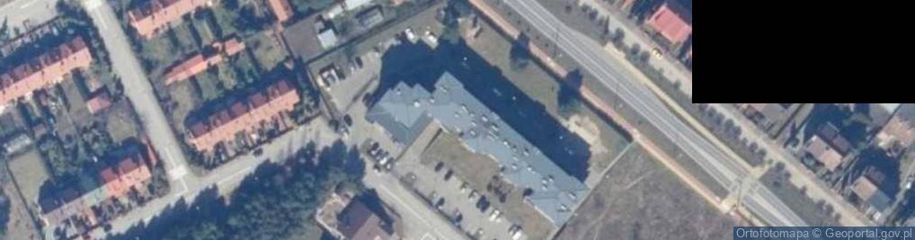 Zdjęcie satelitarne Dariusz Skórnicki Projektowanie i Nadzorowanie Robót Budowlanych mgr Dariusz Skórnicki