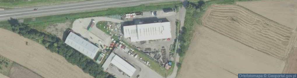 Zdjęcie satelitarne Dariusz Targosz Firma Handlowo Usługowa Scan-Truck