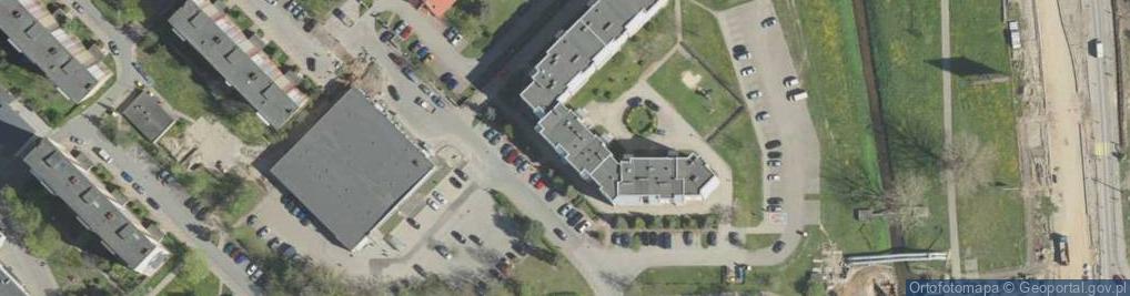 Zdjęcie satelitarne Dariusz Wacewicz Przedsiębiorstwo Handlowe Egro