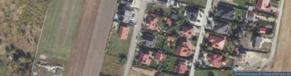 Zdjęcie satelitarne Dariusz Wałoszek Usługi Budowlane