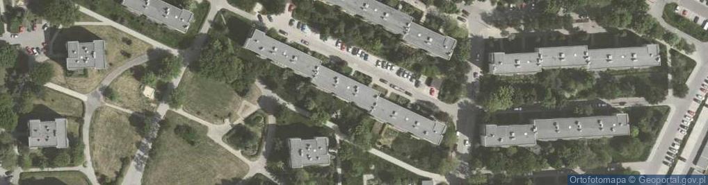 Zdjęcie satelitarne Dariusz Węgrzyn Gestion Zarządzanie i Administrowanie Nieruchomo