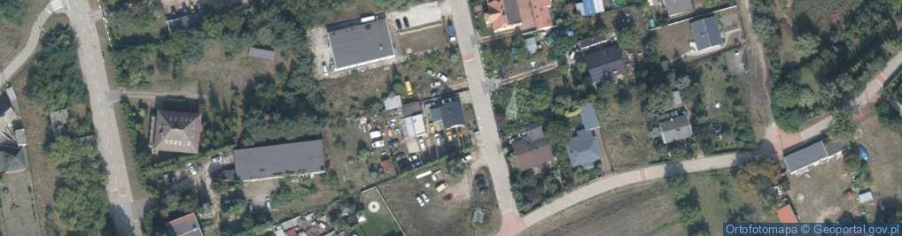 Zdjęcie satelitarne Dariusz Zaborowski Autechelektronika i Elektromechanika Samochodowa