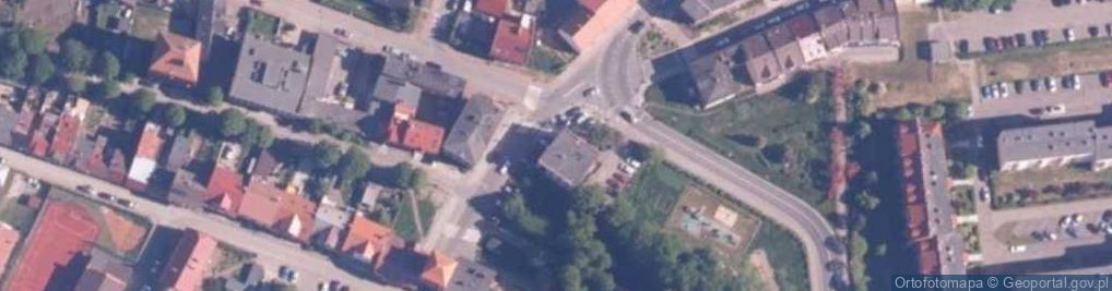 Zdjęcie satelitarne Darłowska Lokalna Grupa Rybacka w Dorzeczu Wieprzy, Grabowej i Unieści