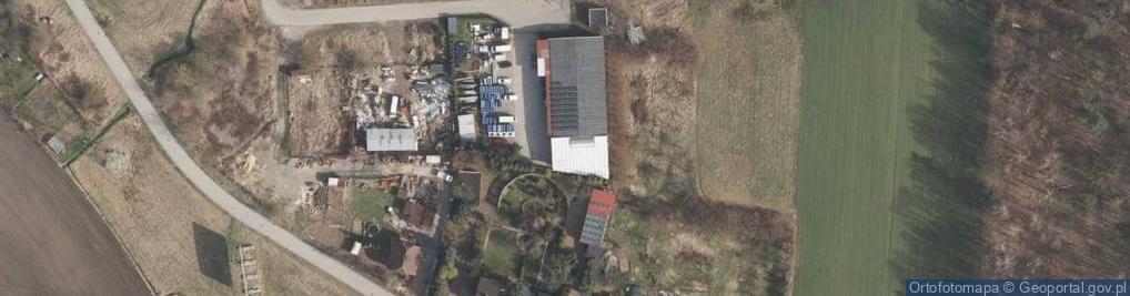 Zdjęcie satelitarne Darpin Infrastruktura Dariusz Pingot