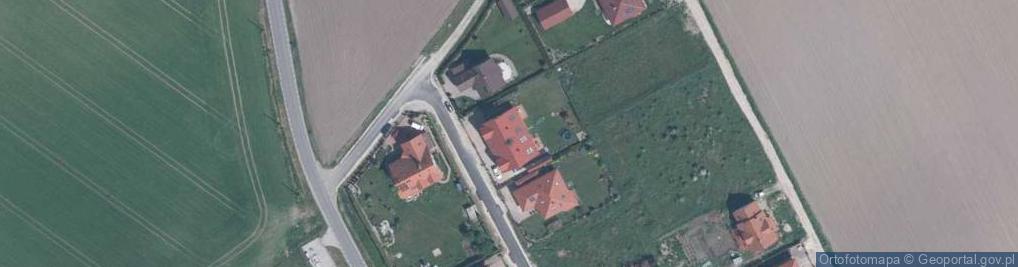 Zdjęcie satelitarne DD Zabudowy