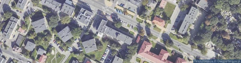 Zdjęcie satelitarne Dębowska