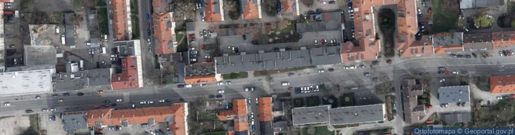 Zdjęcie satelitarne Dębska Maria