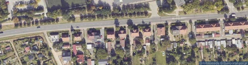 Zdjęcie satelitarne Dekoracja Okna PHU Dekor Dorota Hrycak Krzyżanowska