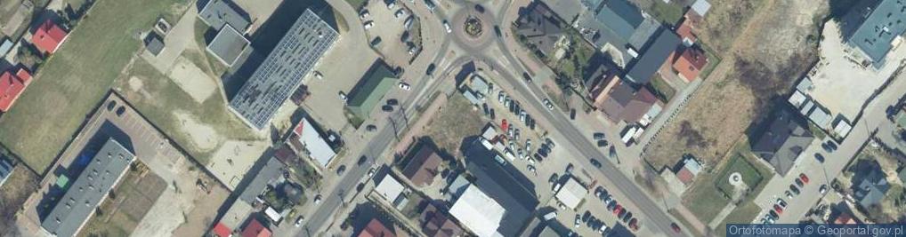 Zdjęcie satelitarne Delekta