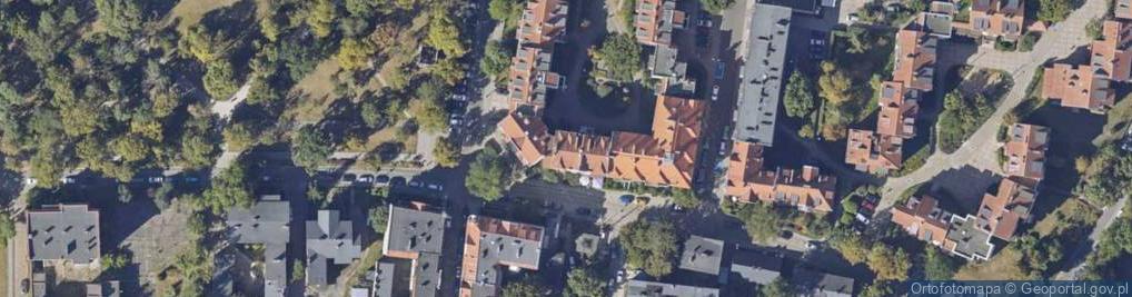 Zdjęcie satelitarne Delikatesy Justyna Kuflewska Krystyna Chachaj Justyna