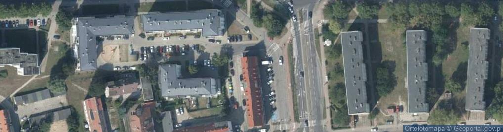 Zdjęcie satelitarne Delikatesy Monimar Mariusz Zbyszewski