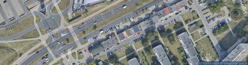 Zdjęcie satelitarne Delikatesy Super 2000