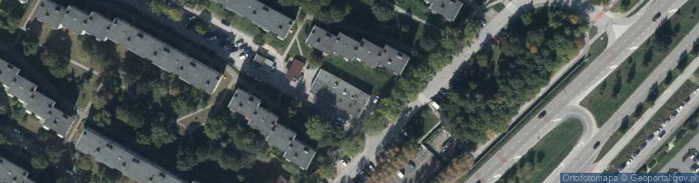 Zdjęcie satelitarne Delikatesy