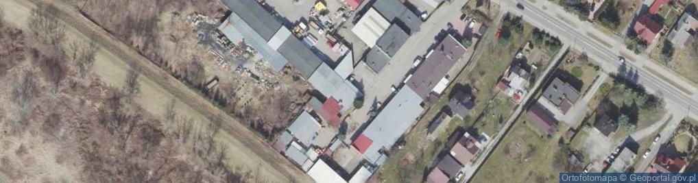 Zdjęcie satelitarne Delta-Elektron Zakład Produkcyjno-Usługowo-Handlowy Lombara Marian