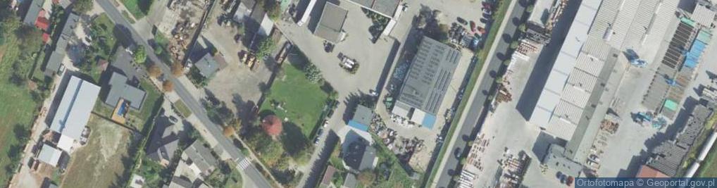 Zdjęcie satelitarne Delta sp.j. Przedsiębiorstwo skupu i przerobu surowców wtórnych