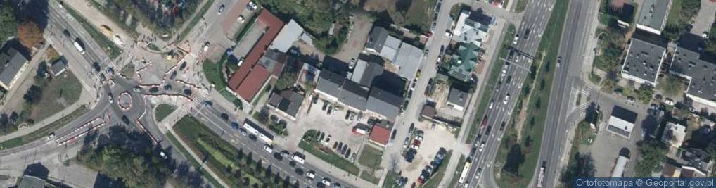 Zdjęcie satelitarne Delta Systemy Zapezpieczeń Tomasz Plebański